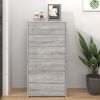 vidaXL Sideboard Grey Sonoma Engineered wood Medium Sideboard