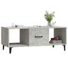 vidaXL Coffee Table Concrete Grey Engineered Wood Coffee Table
