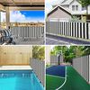 vidaXL Privacy Net Anthracite and White 5.9x32.8' HDPE 1.64 oz/ft&sup2;