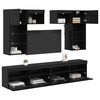 vidaXL TV Wall Units 6 pcs Artisan Oak 39.37 x 11.81 x 15.75 in