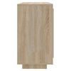 vidaXL Sideboard Sonoma oak Engineered wood Medium Sideboard