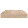 vidaXL Floating Shelf Set of 2 Oak