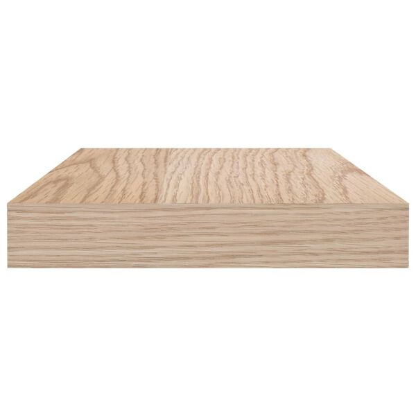 vidaXL Floating Shelf Set of 2 Oak