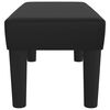 vidaXL Bench Black