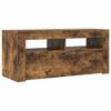 vidaXL TV Cabinet Smoked Oak Engineered wood TV Cabinet Rectangular