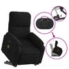 vidaXL Electric Stand Up Massage Recliner Chair Black