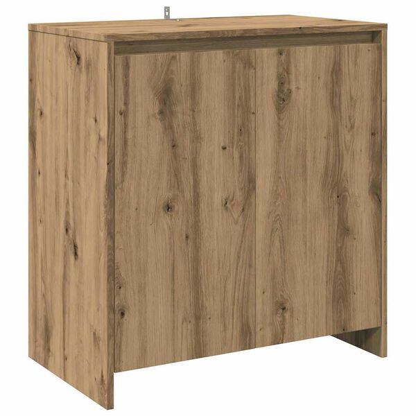 vidaXL Sideboard Set of 3 Artisan oak Engineered wood Medium Sideboard