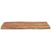 vidaXL Table Top Natural Wood Solid Acacia Wood 27.6x15.7 in Durable