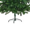vidaXL Christmas Tree Green Polyethylene, Steel, Plastic 59.1 in
