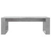 vidaXL Coffee Table Concrete Grey Engineered Wood Medium Durable