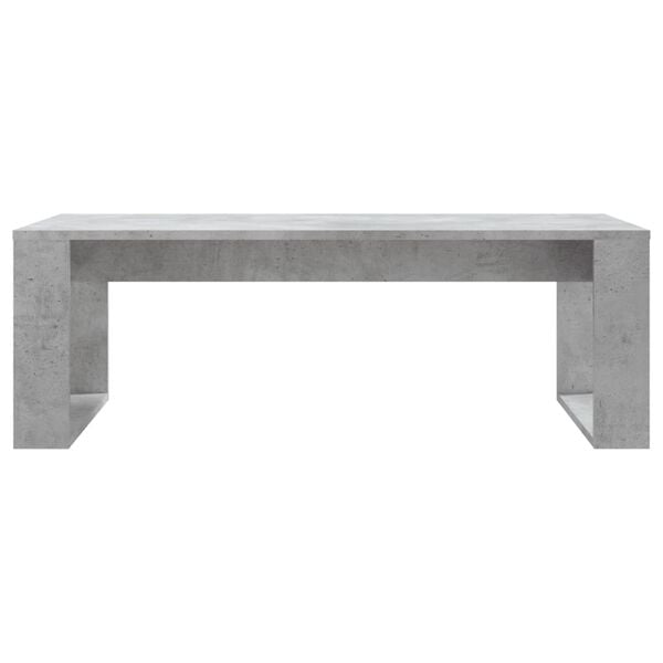 vidaXL Coffee Table Concrete Grey Engineered Wood Medium Durable