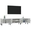 vidaXL TV Cabinet White Engineered wood Large TV Cabinet Rectangular