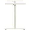 vidaXL Stand Up Desk Frame White Carbon steel Adjustable