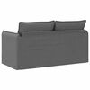 vidaXL Sofa Dark Grey