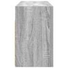 vidaXL Bathroom Wall Cabinet Grey Sonoma Engineered Wood