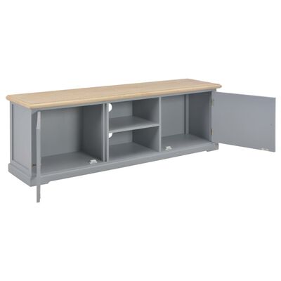 vidaXL TV Cabinet Gray 47.2"x11.8"x15.7" Wood