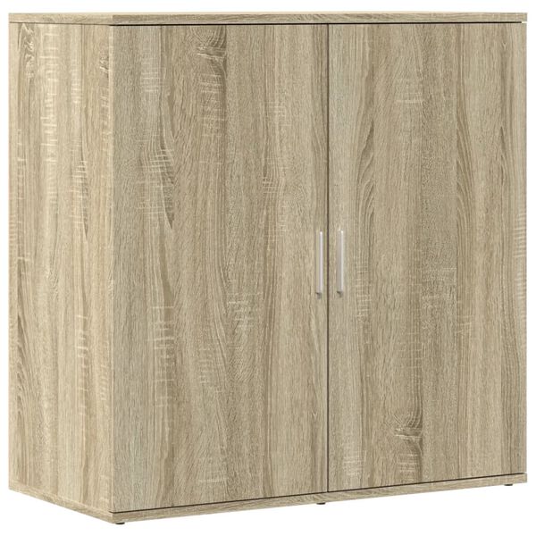 vidaXL Sideboard Sonoma oak Engineered wood 31.1 x 15.0 x 31.5 in