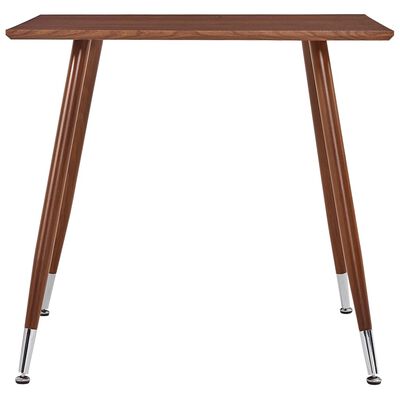 vidaXL Dining Table Brown 31.7"x31.7"x28.7" MDF