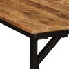 vidaXL Dining Table 78.7"x39.4"x29.5" Solid Wood Rough Mango