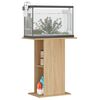vidaXL Aquarium Stand Sonoma Oak Engineered Wood Medium Sleek