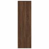 vidaXL Highboard Brown Oak Engineered Wood Tall Highboard Rectangular