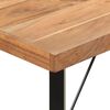 vidaXL Bar Table Natural wood Solid Acacia wood Large Durable