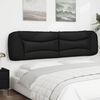 vidaXL Headboard Cushion Black