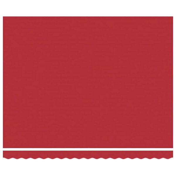 vidaXL Retractable Awning Red 400x300 cm fabric