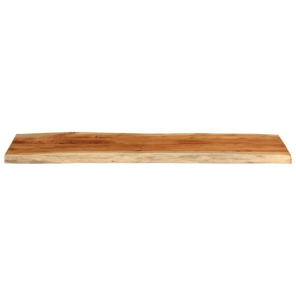vidaXL Table Top 43.3"x15.7"x1.5" Rectangular&nbsp;Solid Wood Acacia Live Edge
