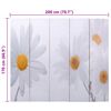 vidaXL Folding Room Divider 78.7"x66.9" Flower