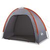 vidaXL Storage Tent Gray and Orange Waterproof