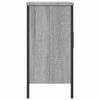 vidaXL Bathroom Sink Cabinet Grey sonoma Engineered wood 23.6x11.8x23.6 in