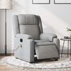 vidaXL Electric Massage Recliner Chair Light gray