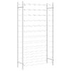 vidaXL Wine Rack for 72 Bottles White Metal