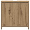 vidaXL Bathroom Sink Cabinet Artisan Oak Engineered Wood Medium