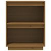 vidaXL Console Cabinet Honey Brown Solid Pine Wood Medium