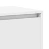 vidaXL Sideboard White 53.15 x 16.14 x 29.53 in Engineered Wood