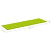 vidaXL Sunlounger With Table Bright green (cushion)