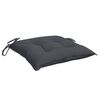 vidaXL Chair Cushion Set of 2 Anthracite Oxford fabric (100% polyester)