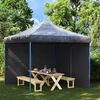 vidaXL Party Tent Sidewall Anthracite 100% PE Large