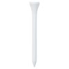 vidaXL Golf Tees 1000 pcs White 3.27 " Bamboo