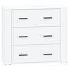vidaXL Sideboards 2 pcs White Engineered Wood