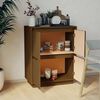 vidaXL Sideboard Honey brown Solid pine wood, MDF Medium Sideboard