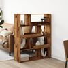 vidaXL Room Divider Old wood Engineered wood Medium Room Divider