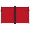 vidaXL Retractable Side Awning Red