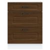 vidaXL Kitchen Base Cabinet Brown Oak Engineered Wood Medium