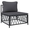 vidaXL Garden Lounge Set Anthracite