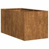 vidaXL Planter Rusty Weathering steel Large Decorative Inlays Planter