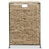 vidaXL Laundry Basket 17.3"x13.4"x25.2" Water Hyacinth