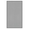 vidaXL Doormat Grey Polypropylene with PVC backing 45.3 x 78.7 in